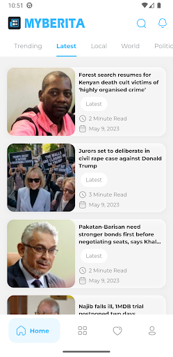 MyBerita Screen 2