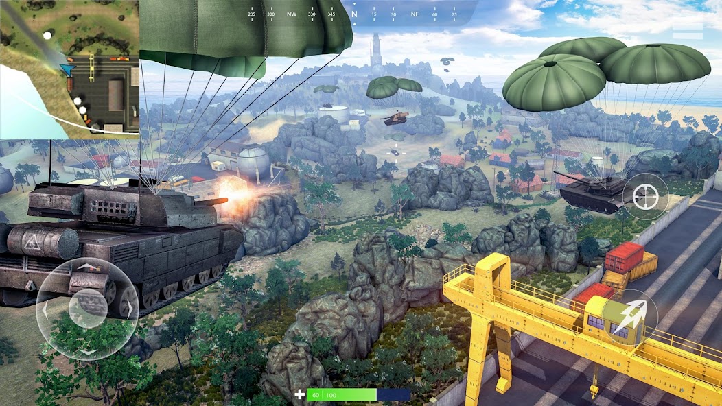 Tank Battle Royale 0.0.3 APK + Мод (Unlimited money) за Android