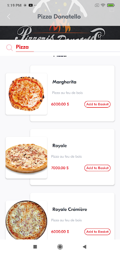 PizzaKing Screen 3