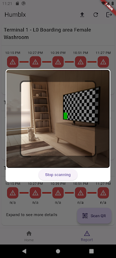 Humblx Reporter Screen 3