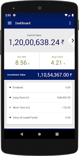 The Mutual Fund Store Screen 2