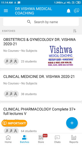 DR VISHWA MEDICAL COACHING Screen 2