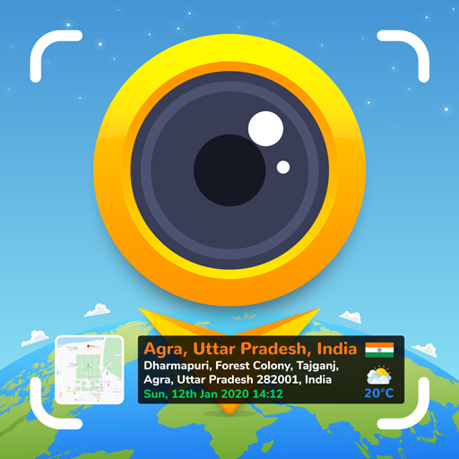 जीपीएस मैप कैमरा : जियो टैगिंग