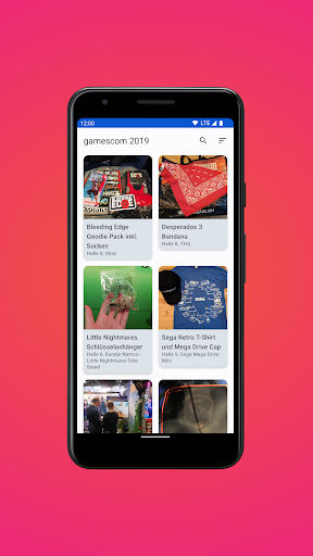 Android application Goodie Guide screenshort
