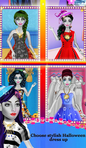 Halloween Hair Stylist Salon Screen 2