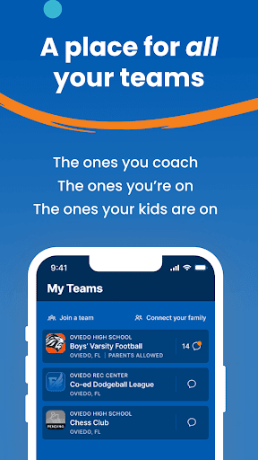 Android application FanAngel Connect screenshort