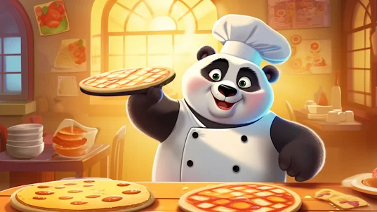 Panda Pizza: Cooking Game