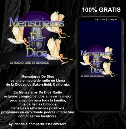 Android application Mensajeros De Dios Radio screenshort