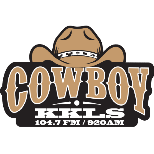 The Cowboy 104.7 FM and 920 AM logo