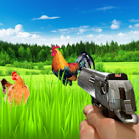 Злой курица охотник: пистолет игра