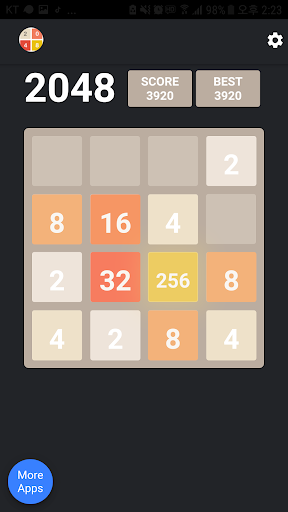 2048 Classic Board Game Screen 3