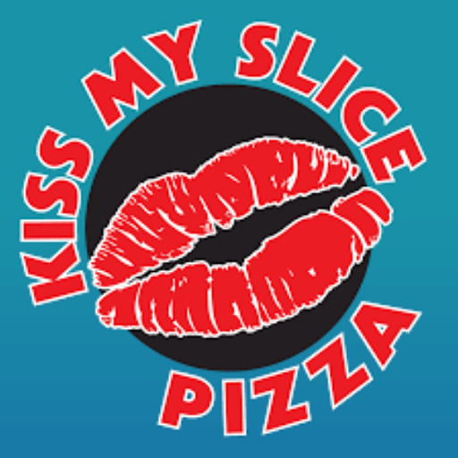 Kiss My Slice logo