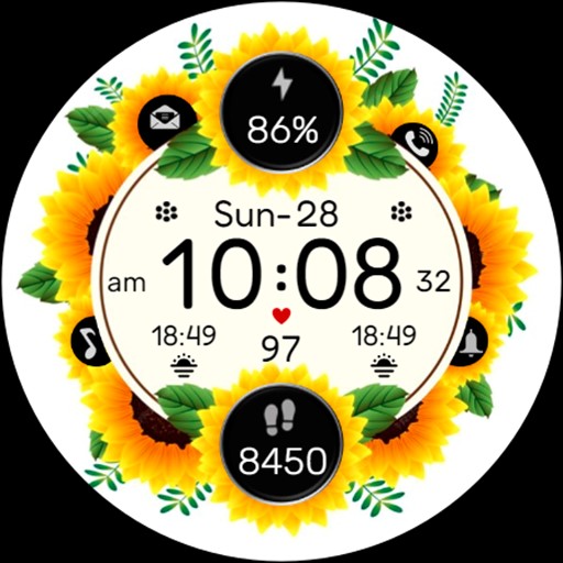 Floral Sunflower Botanical Download on Windows