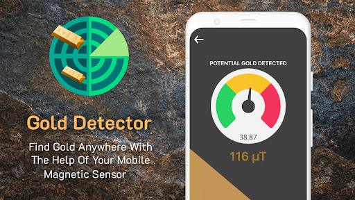 Android application Gold Detector screenshort