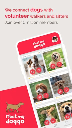 Android application Meet My Doggo screenshort