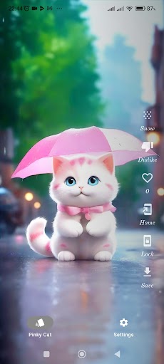 PinkyCat - Cat Wallpaperのおすすめ画像3
