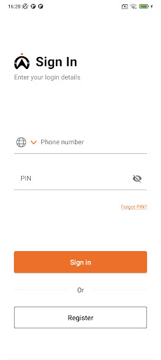 Driver App Screen 2