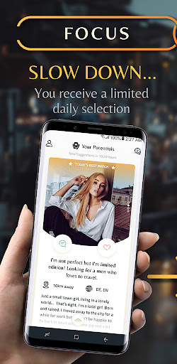 Android application Gentley: Modern Dating screenshort