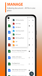 Document Manager - Word, Excel, PPT & PDF Reader  Screenshots 8
