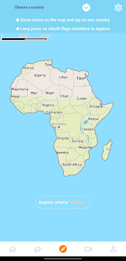 Android application Tribelink Connecting Africa screenshort