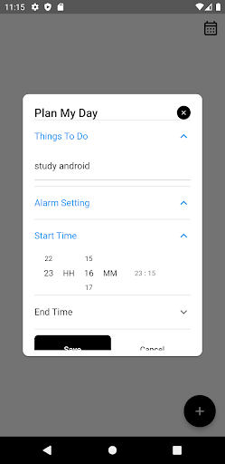 Android application TaskManager: Manage your tasks screenshort