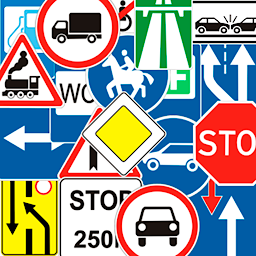 Icon image Road signs Ukraine. Test