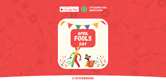 April Fool's Day Stickers 2023