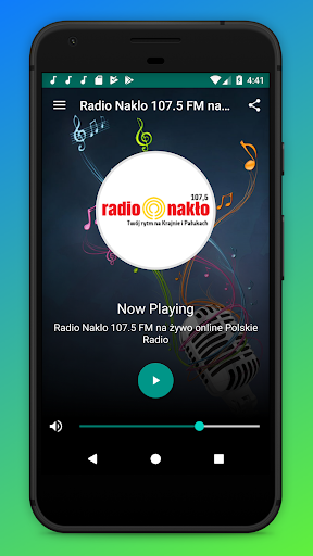 Android application Radio Nakło 107.5 FM Polska screenshort
