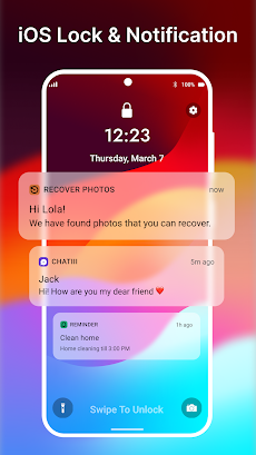 iNotify - iOS Lock Screenのおすすめ画像1