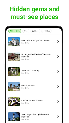 Saint Augustine SmartGuide Screen 3