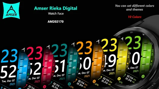 Amser Rieka Digital Watchface