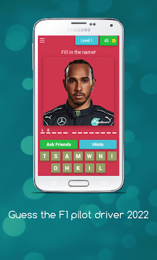Guess the F1 pilot driver 2022