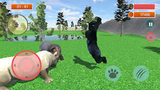 Wild Gorilla Animal Simulator - Screenshot 2