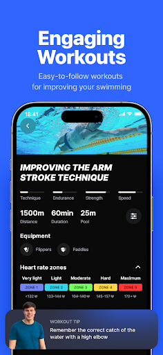 Screenshot of SwimUp - Swimming Training