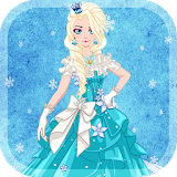 Ice Princess Wedding Dress Up icon