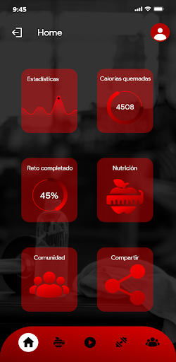 Android application GRAVITY CHALLENGE screenshort