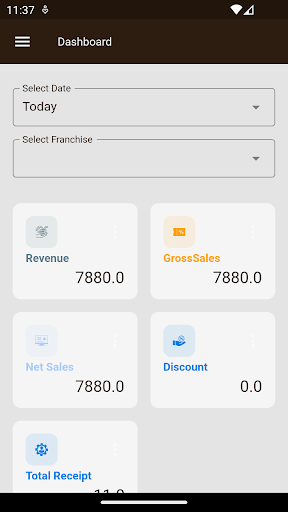 Android application Revaki Admin screenshort