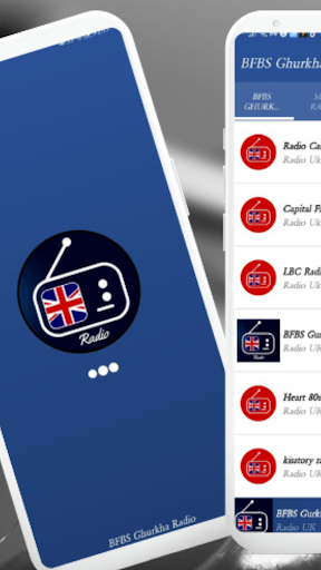 Bfbs Gurkha Radio UK Live App Screen 2