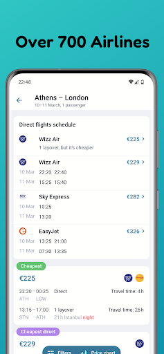 SkyInn: Flights and Hotels Screen 3