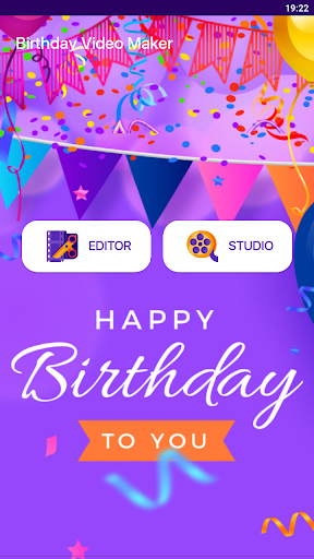 Android application میکس عکس و موزیک کلیپ ساز تولد screenshort