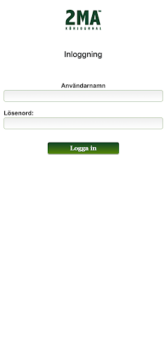 Android application 2MA Körjournal screenshort