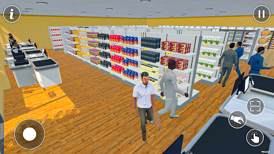 Supermarkt Einkaufen Spiel 3D