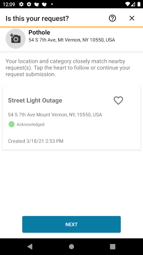 Screenshot of CMVNY CONNECT
