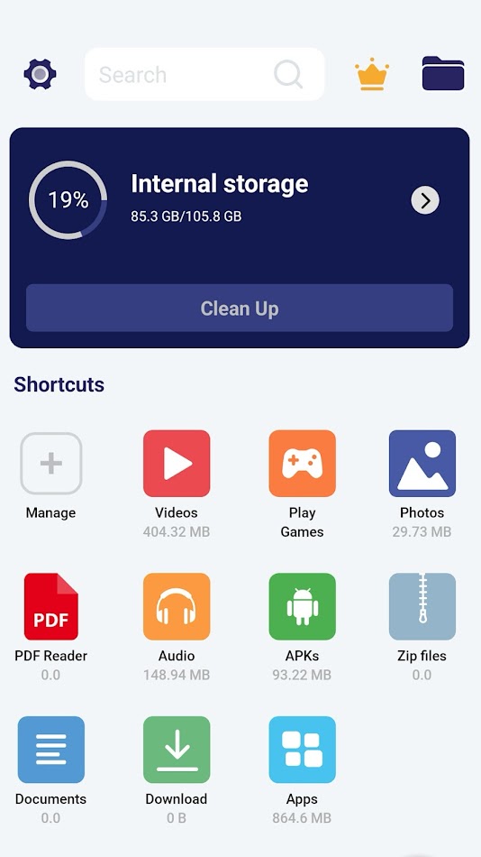 #1. File Manager (Android) 来自: ASD Dev Video Player for All Format