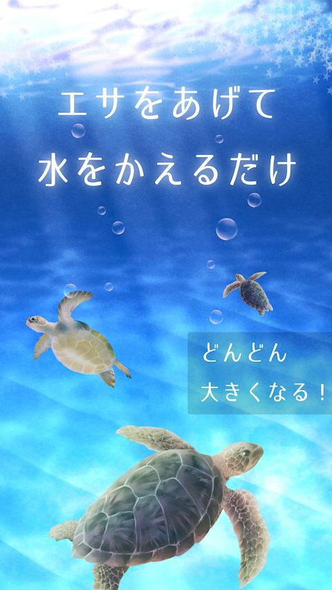 ウミガメ育成ゲーム（癒しのリラクゼーション編）のおすすめ画像2