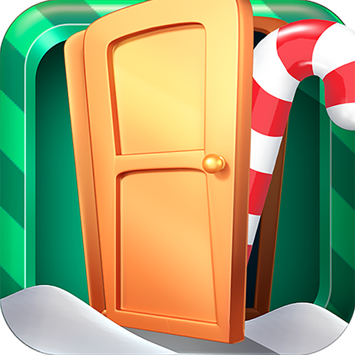 Open 100 Christmas Doors! Logo