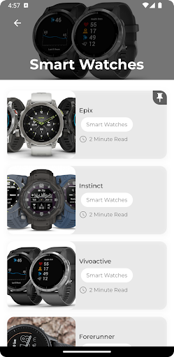 App Garmin Connect Screen 2