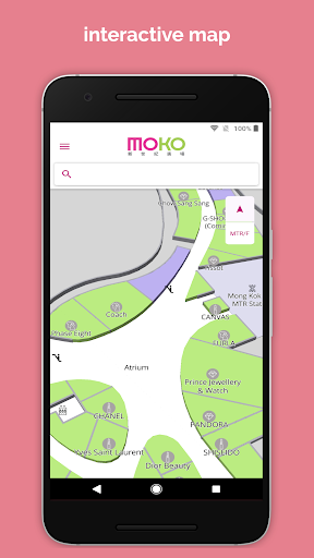 Android application MOKO Map screenshort