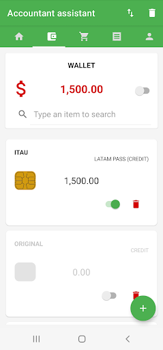 Accountant Assistant Screen 2
