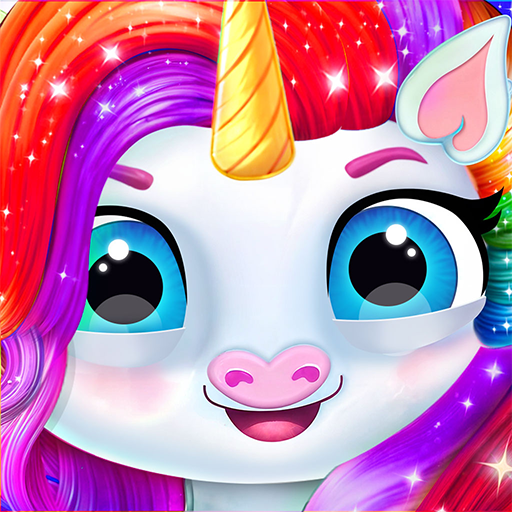 Baby Unicorn - Anime Pet Games logo